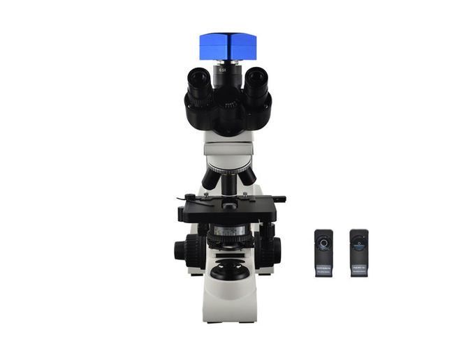 3W LED 단계 대조 현미경 검사법, Trinocular 생물학 현미경